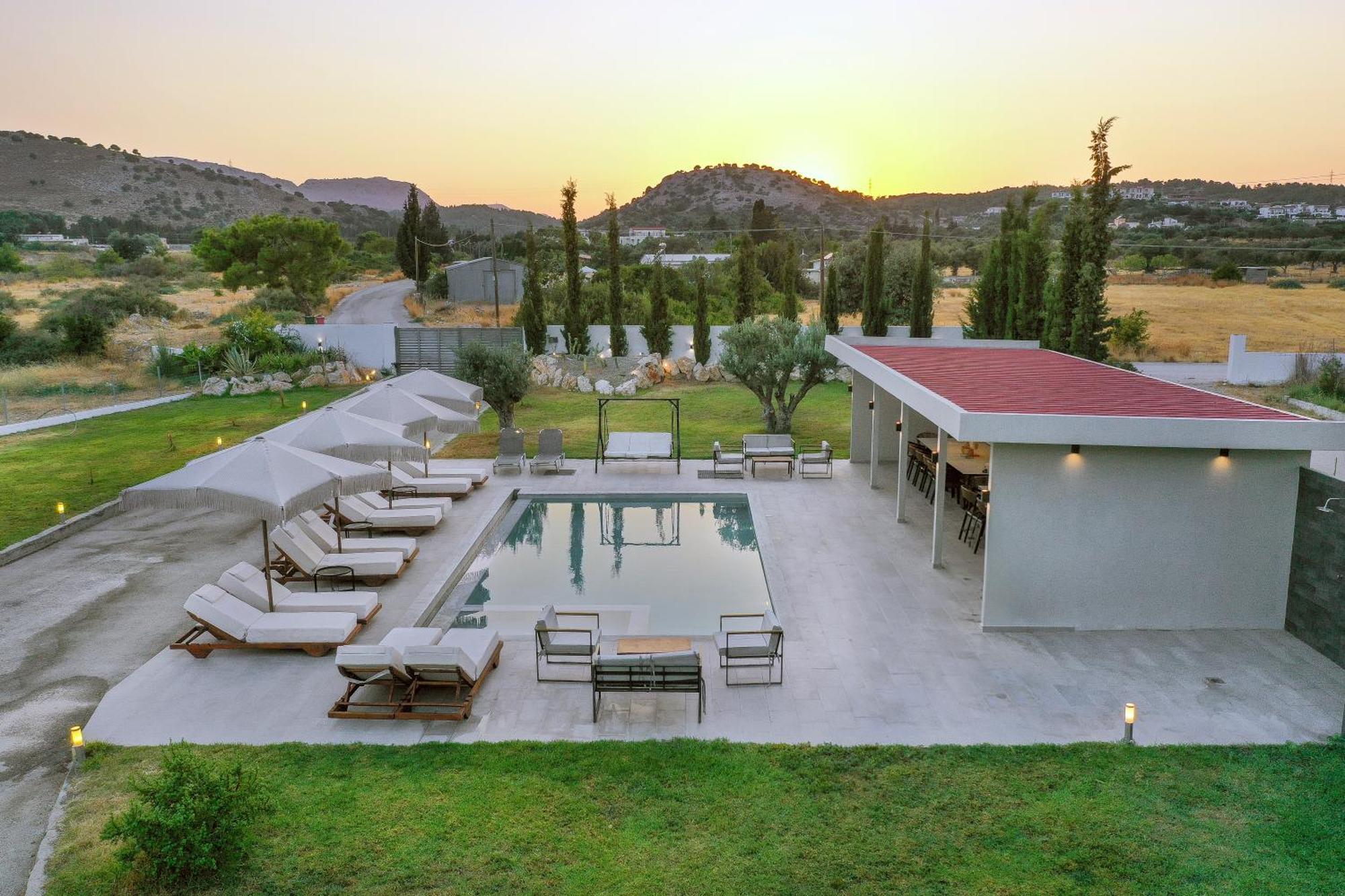 Villa Nikoli Kolymbia Extérieur photo
