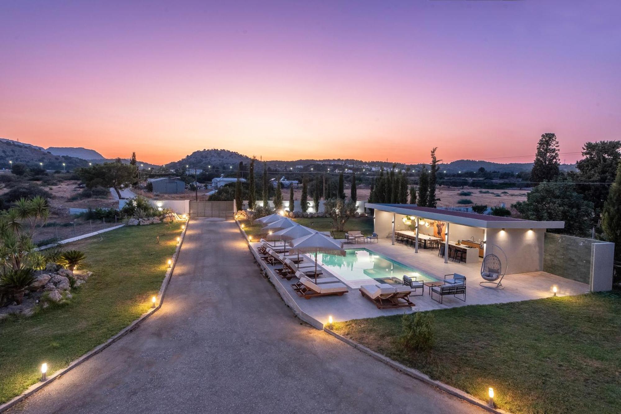 Villa Nikoli Kolymbia Extérieur photo